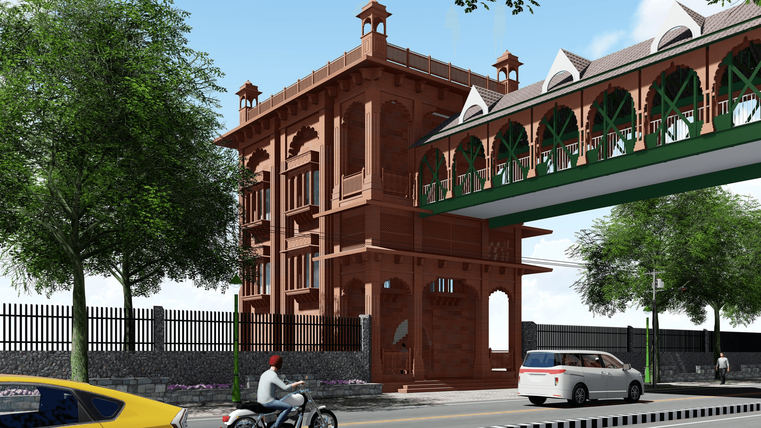 Foot Over Bridge (Front) in – NorthPoint Architects project