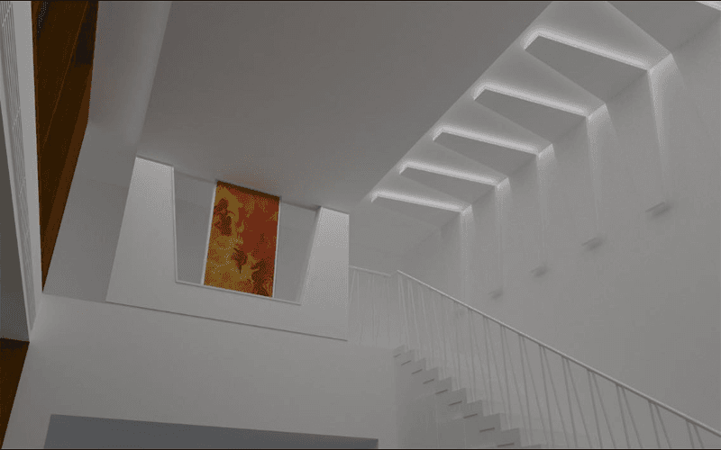 Residential Interior (Hall) in Roorkee – NorthPoint Architects project