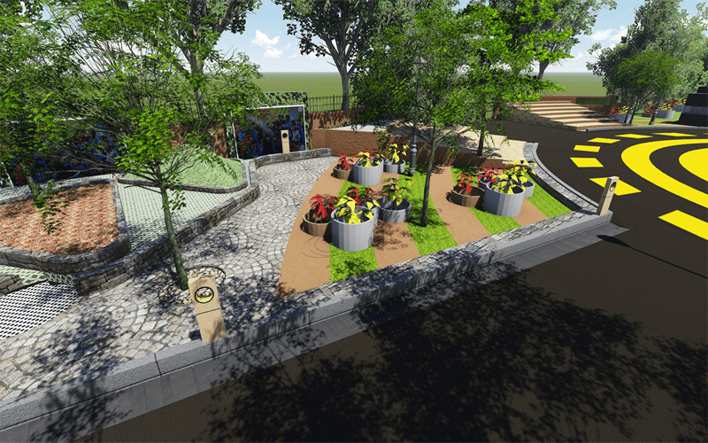 Urban Design in Rajpur Road, Dehradun – NorthPoint Architects project