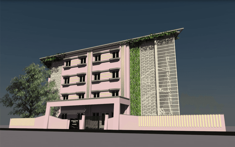 Working Women Hostel in Roorkee – NorthPoint Architects project